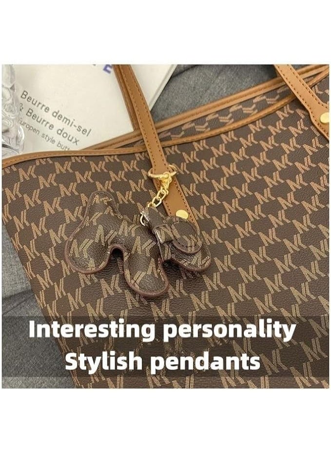 Lady Laptop Bag 16 Inch Laptop Tote Leather Computer Office Bag, Shoulder Cross-body Premium Texture Large Capacity Tote Shoulder Bag (brown) - Image 4